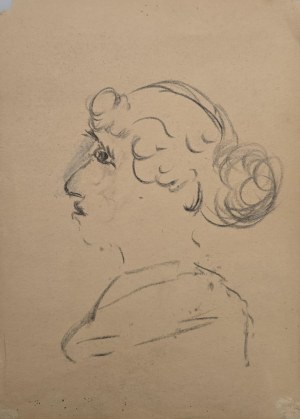 Stefan Brzozowski (1911-1978), Portret kobiety, podwójny 1936