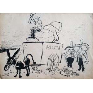 Stefan Brzozowski (1911-1978), Mexican postal service