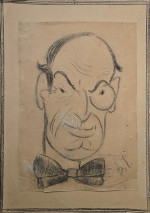 Stefan Brzozowski (1911-1978), Portret mężczyzny, 1936