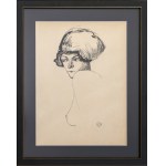 Gabriel Zendel (1906-1992), Bez tytułu (Portret kobiety)