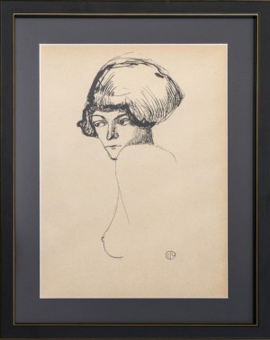 Gabriel Zendel (1906-1992), Bez tytułu (Portret kobiety)