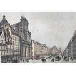 Adolphe Jean Baptiste Bayot / Nicolas-Marie-Joseph Chapuy, Paris dans sa splendeur / Eglise Saint Paul, Saint Louis