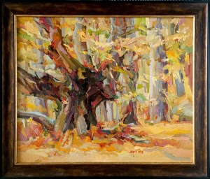 Sławomir Mieleszko (1938-2021), Las II, 1997