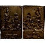 PERSONAGGI - Michelangelo Merisi il Caravaggio (pittore) (1573-1610) - Placchetta - (BR g. 5,17) mm. 35x53. SPL