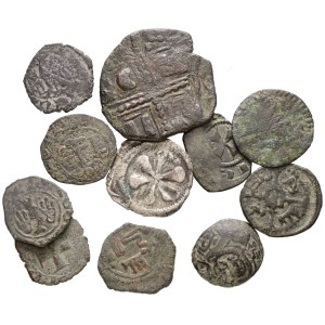 SICILIA, LOTTO DI 11 MONETE MEDIOEVALI