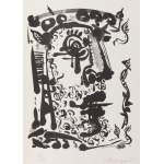 Pinchas Burstein Maryan (1927 Nowy Sącz - 1977 New York), Golem, 1955