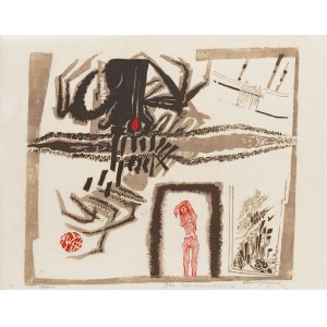 Bogna Krasnodębska-Gardowska (1900 Sosnowiec - 1986 ), Shelter I, 1969