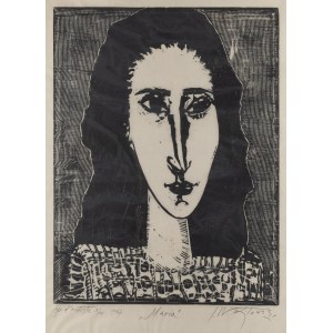 Stanislaw Wojtowicz (1920 Krakow - 1991 Krakow), Maria, 1967.