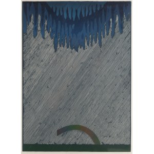 Ryszard Gieryszewski (1936 Varsovie - 2021 Varsovie), Juillet pluvieux, 1998