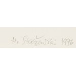 Henryk Stażewski (1894 Warsaw - 1988 Warsaw), Portfolio 1972-76, 1977