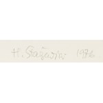 Henryk Stażewski (1894 Warsaw - 1988 Warsaw), Portfolio 1972-76, 1977