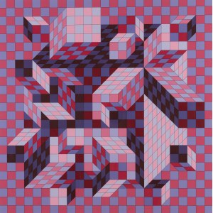 Victor Vasarely (1906 Pécs - 1997 Paris), O. T.