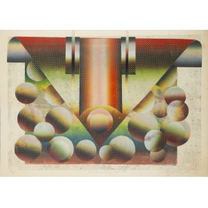 Tadeusz Lapinski (1928 Rawa Mazowiecka - 2016 Florida), Underwater Dance, 1983