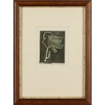 Stasys Eidrigevicius (b. 1949, Medinishki, Lithuania), Exlibris by P.J.J. Pejnenburg, 1963.