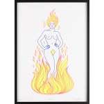 Maurycy Gomulicki (b. 1969, Warsaw), Flame princess.