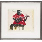 Jacek Sroka (b. 1957, Krakow), Daddy plays the blues, 1984