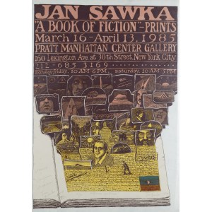 Jan Sawka (1946 Zabrze - 2012 New York), A Book of Fiction, 1985.