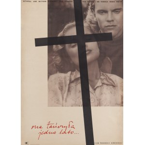Wojciech Fangor (1922 Warszawa - 2015 Warszawa), Plakat do filmu Ona tańczyła jedno lato...
