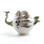 Turkey in painted ceramic