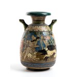 Vase with a mythological scene of the Calydonian Boar Hunt
