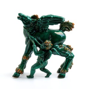 PETUCCO & TOLIO, Winged horse and putto