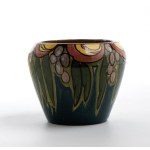 Vase with grape decoration