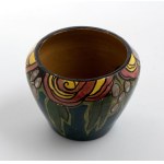 Vase with grape decoration