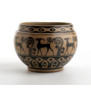 GALILEO CHINI (Firenze 1873 - 1956), Jar so sériou antilop