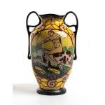 RUGGERO LANNI E C. GURRERI (XX secolo), Two-handled vase