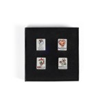 Set of four UEFA EURO pins