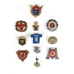 Set of pins of English football clubs