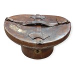 Dunn Co velour (?) hat in original case