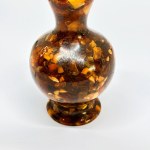 Amber and Resin Vase