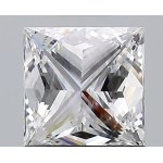NATURAL DIAMOND 0.50 F VS1 - PRINCESS - G.I.A.
