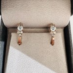 ROSE GOLD DIAMOND EARRINGS - MH51205