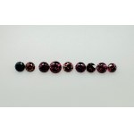 9 DIAMANTS NATURELS POLIS 0.81 FANCY MIX PINK* -SI - DIAMANTS CERTIFIÉS MAROZ - C40106-5C