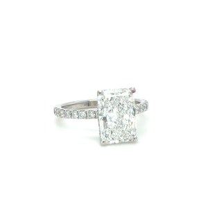 WHITE GOLD RING WITH LAB-GROWN DIAMONDS - LGRNG51201