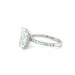 WHITE GOLD RING WITH LAB-GROWN DIAMONDS - LGRNG51201