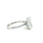 WHITE GOLD RING WITH LAB-GROWN DIAMONDS - LGRNG51201