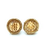 GOLD EARRINGS WITH CITRINE QUARTZ - MH51203