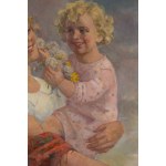 Janina Bobińska-Paszkowska (1894 Warsaw - 1973 Warsaw), Mother with child