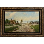 Józef Guranowski (1852 Warsaw - 1922 Warsaw), Rural Road, 1904