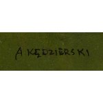 Apoloniusz Kędzierski (1861 Suchedniów - 1939 Warsaw), "Struga w lesie," ca. 1908