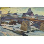 Franciszek Jaźwiecki (1900 Kraków - 1946 Kudowa), Bridge on Harenda in Zakopane.