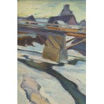 Franciszek Jaźwiecki (1900 Kraków - 1946 Kudowa), Bridge on Harenda in Zakopane.