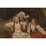 Wincenty Wodzinowski (1866 Igołomia k. Miechów - 1940 Kraków), Rest of the Harvesters