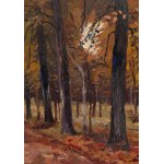Nandor Vagh-Weinmann (1897 Budapest, Austria-Hungary - 1978 ), Path in the forest
