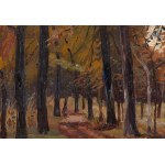 Nandor Vagh-Weinmann (1897 Budapest, Austria-Hungary - 1978 ), Path in the forest