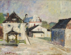 Jan Betley (1908 Płock - 1980 Warszawa), Rynek w Kazimierzu, 1974