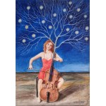 Rafal Olbinski (b. 1943), Evening Concert